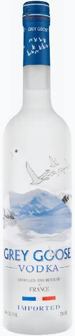 Grey Goose original vodka bottle