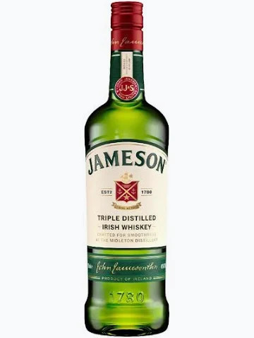 Jameson original Irish Whiskey bottle